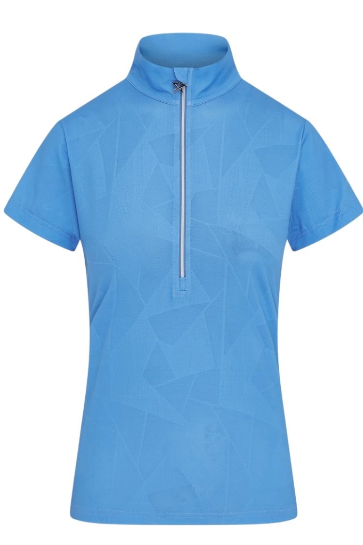 Picture of Swing out Sister Ladies Mirage Cap Sleeve Top - Ocean