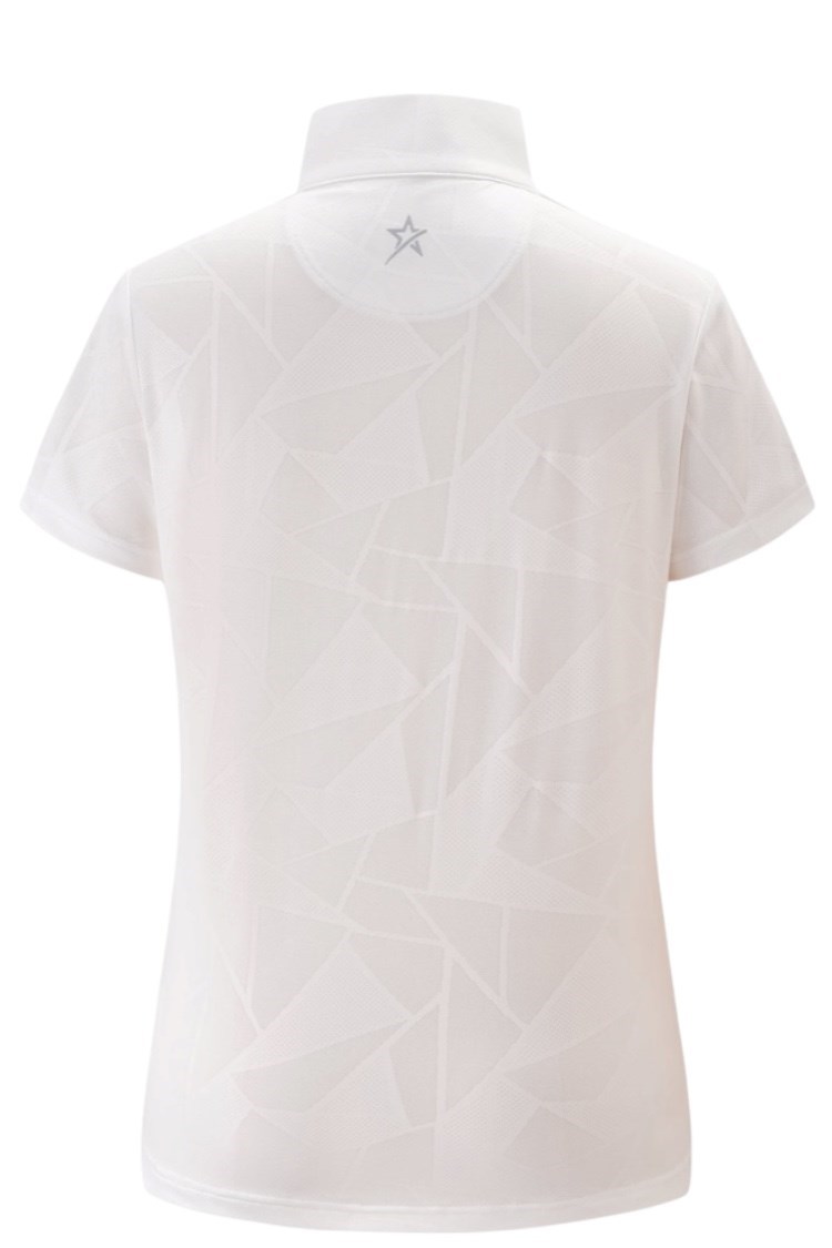 Picture of Swing out Sister Ladies Mirage Cap Sleeve Top - White