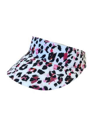 Show details for Rohnisch Ladies Logo Sun Visor - Leo Pink / Beet