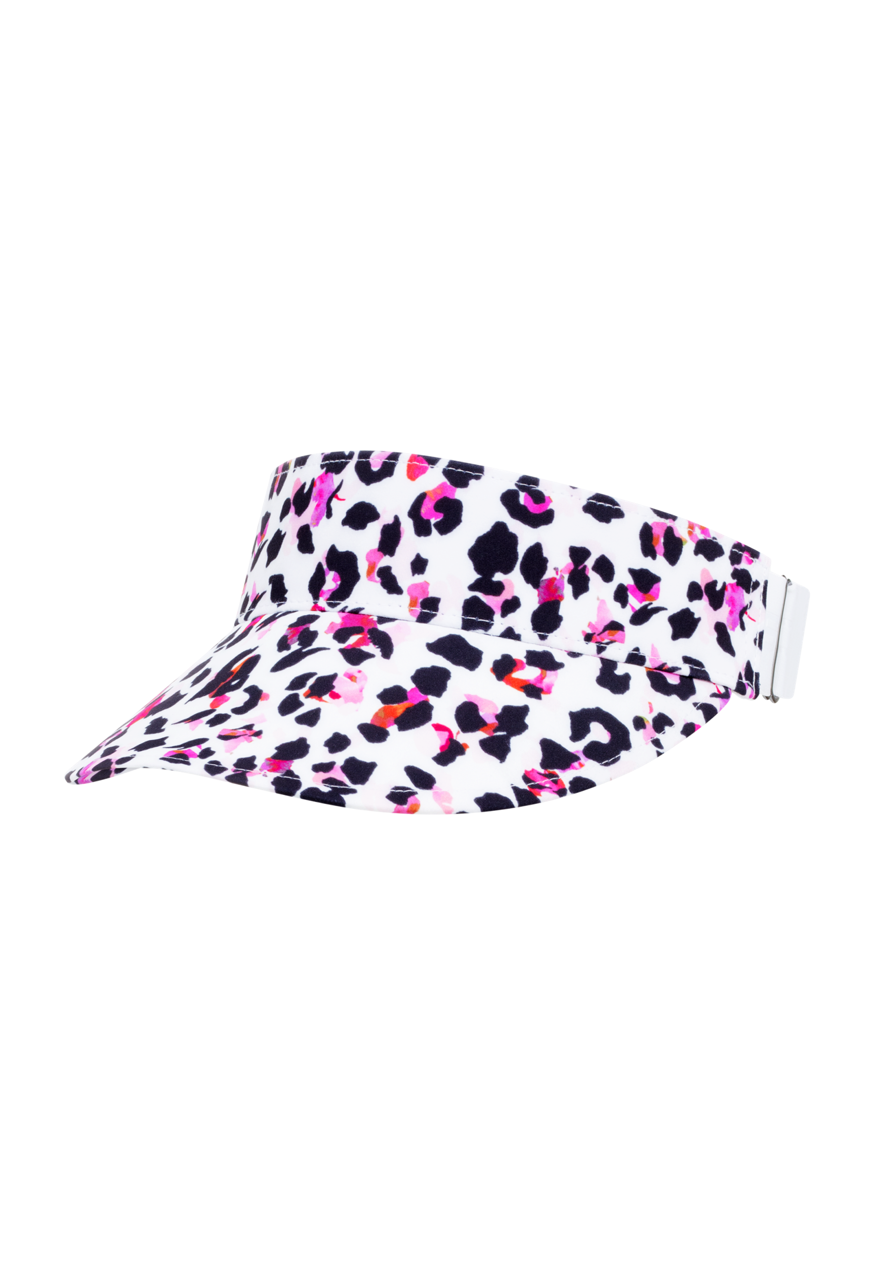 Picture of Rohnisch Ladies Logo Sun Visor - Leo Pink / Beet