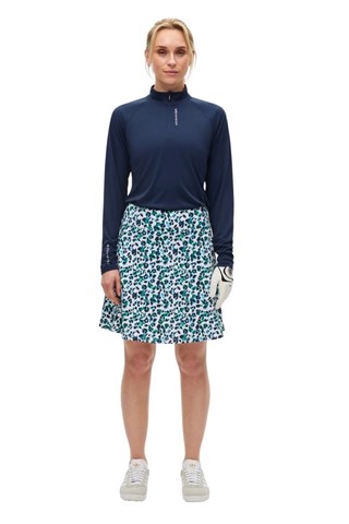 Picture of Rohnisch Ladies Luna Long Skort - Leo Blue / Green