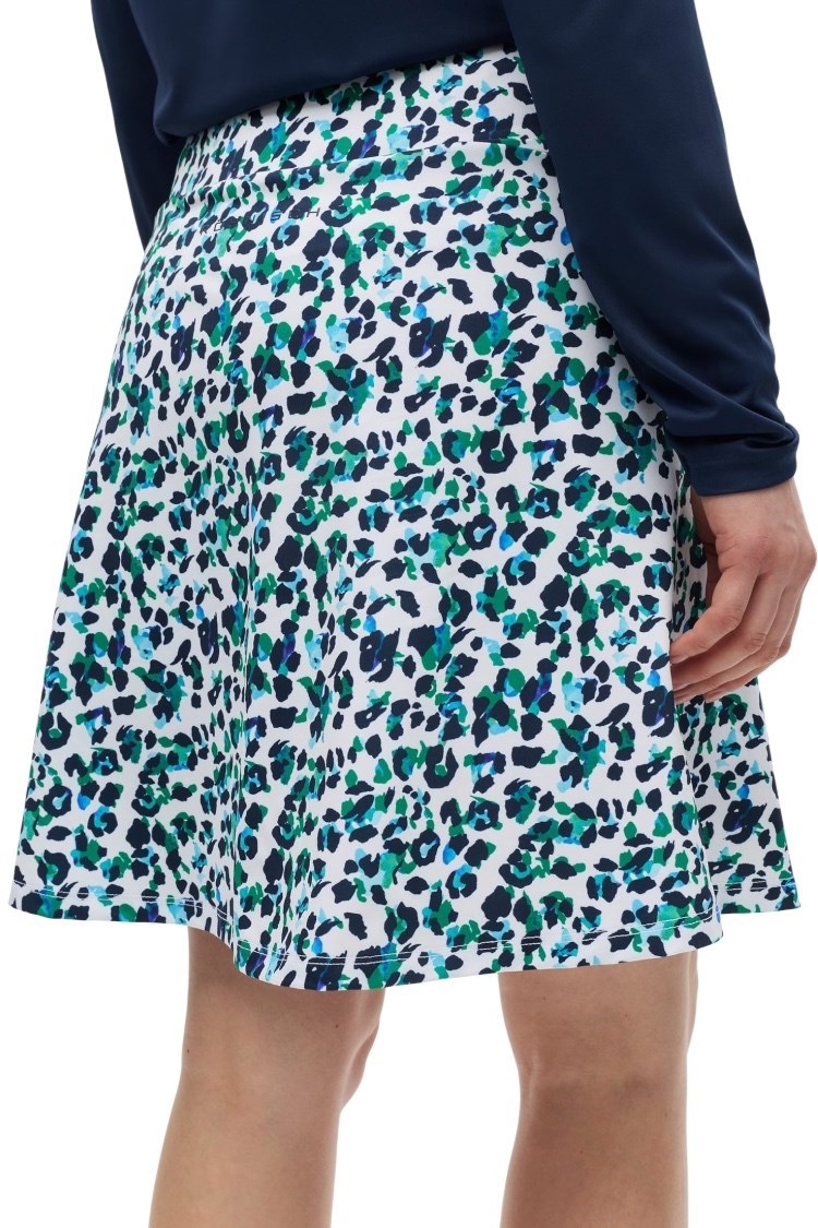 Picture of Rohnisch Ladies Luna Long Skort - Leo Blue / Green