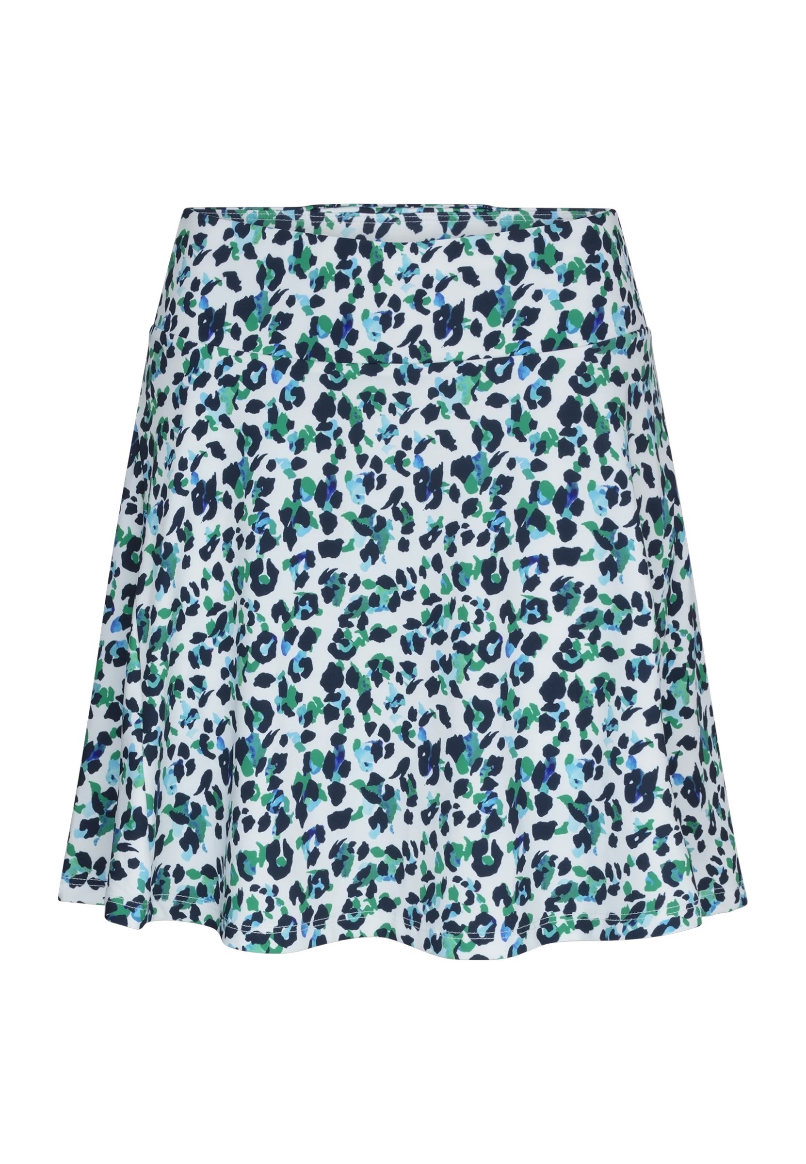 Picture of Rohnisch Ladies Luna Long Skort - Leo Blue / Green
