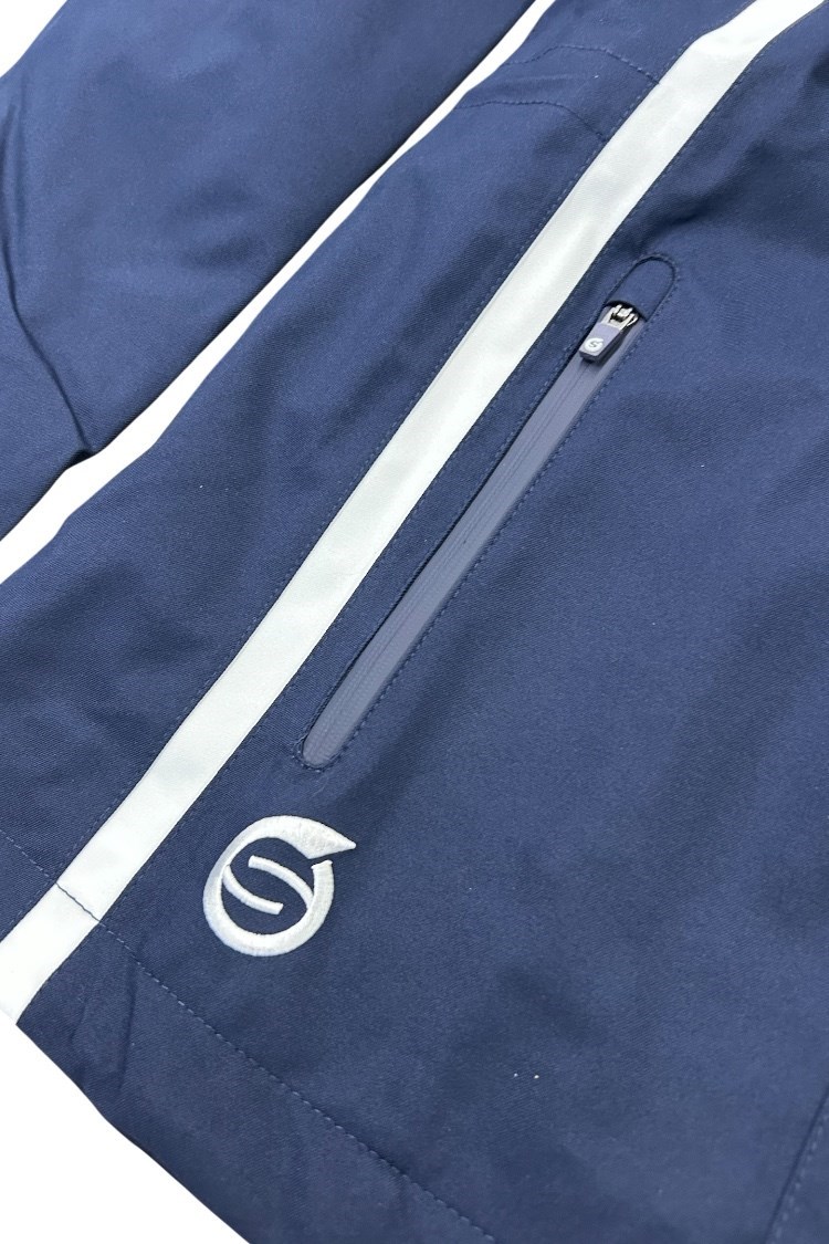 Picture of Sunderland of Scotland Ladies Killy Waterproof Golf Jacket - Navy/White