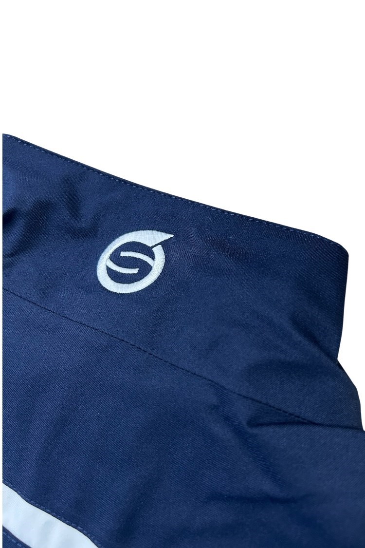 Picture of Sunderland of Scotland Ladies Killy Waterproof Golf Jacket - Navy/White