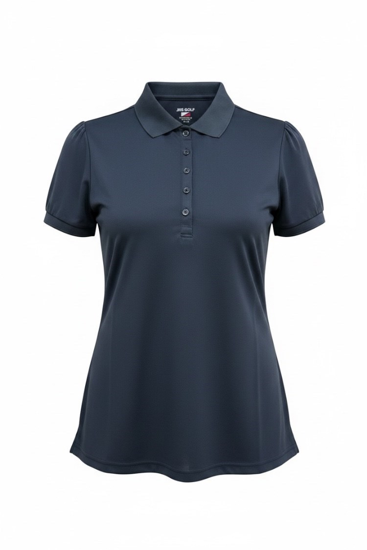Picture of JRB Ladies Short Sleeve Pique Polo Shirt - Navy