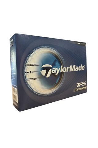 Picture of Taylormade TP5 Stripe Golf Balls - Dozen - White