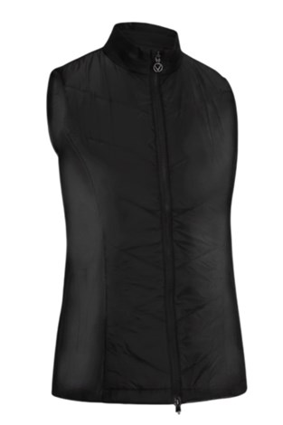 Show details for Callaway Women’s Primaloft Quilted Gilet – Caviar
