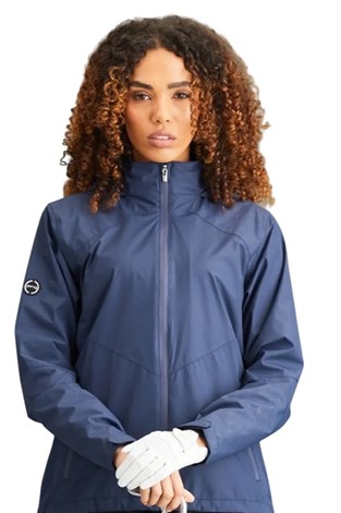 Show details for Ping Ladies Milli Hooded Waterproof Jacket - Oxford Blue