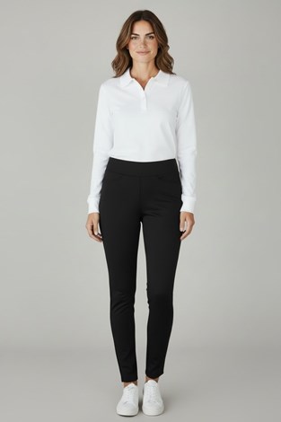 Show details for JRB Ladies Pull on Autumn Weight Stretch Trousers - Black